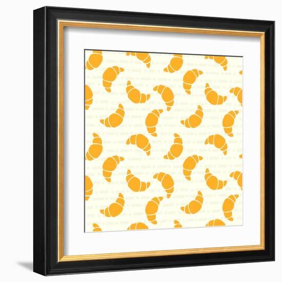 Croissants.-TashaNatasha-Framed Art Print