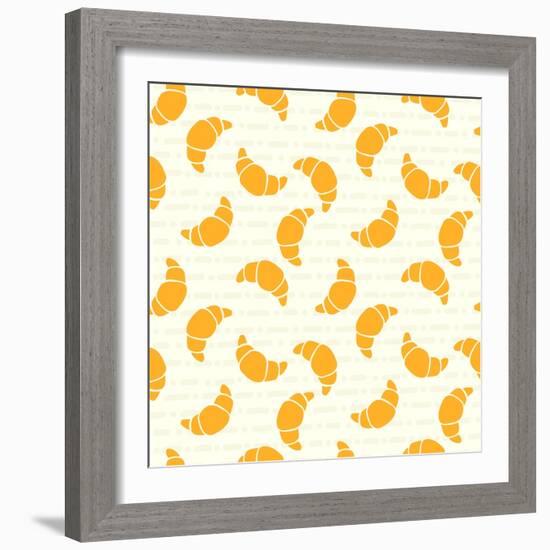 Croissants.-TashaNatasha-Framed Art Print