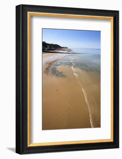 Cromer Beach from the Pier, Cromer, Norfolk, England, United Kingdom, Europe-Mark Sunderland-Framed Photographic Print