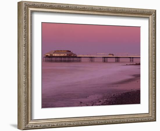 Cromer Pier, Cromer, Norfolk, England, United Kingdom, Europe-Charcrit Boonsom-Framed Photographic Print