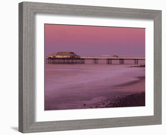 Cromer Pier, Cromer, Norfolk, England, United Kingdom, Europe-Charcrit Boonsom-Framed Photographic Print