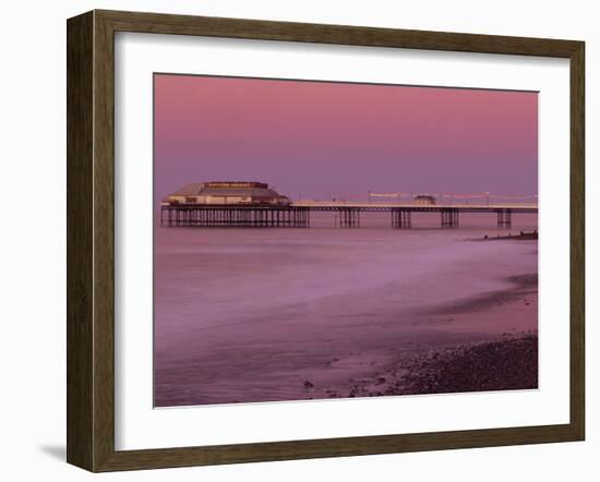 Cromer Pier, Cromer, Norfolk, England, United Kingdom, Europe-Charcrit Boonsom-Framed Photographic Print