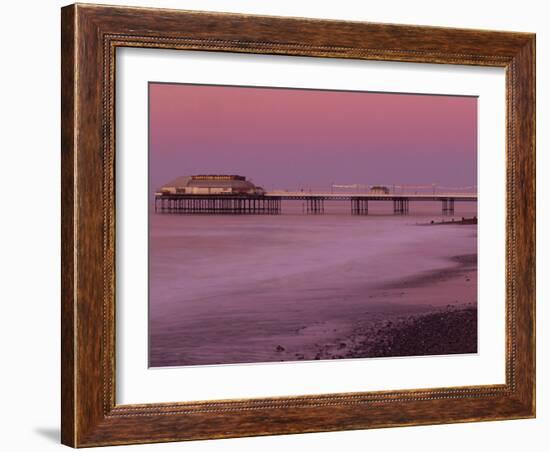 Cromer Pier, Cromer, Norfolk, England, United Kingdom, Europe-Charcrit Boonsom-Framed Photographic Print