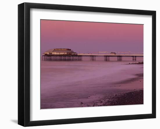 Cromer Pier, Cromer, Norfolk, England, United Kingdom, Europe-Charcrit Boonsom-Framed Photographic Print