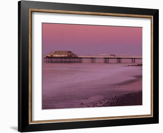 Cromer Pier, Cromer, Norfolk, England, United Kingdom, Europe-Charcrit Boonsom-Framed Photographic Print