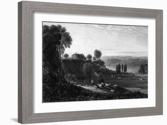 Crompton's Home-William Linton-Framed Art Print