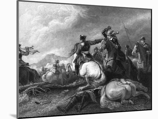 Cromwell at the Battle of Marston Moor, 2 July 1644-William Greatbach-Mounted Giclee Print