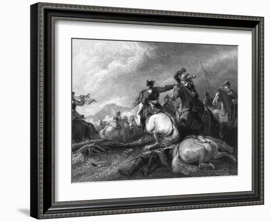 Cromwell at the Battle of Marston Moor, 2 July 1644-William Greatbach-Framed Giclee Print