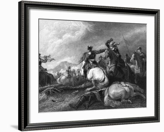 Cromwell at the Battle of Marston Moor, 2 July 1644-William Greatbach-Framed Giclee Print