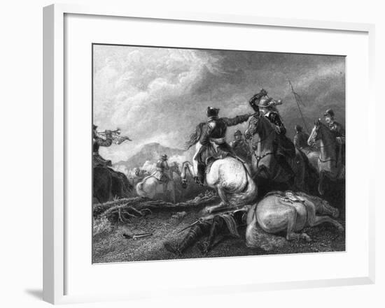 Cromwell at the Battle of Marston Moor, 2 July 1644-William Greatbach-Framed Giclee Print