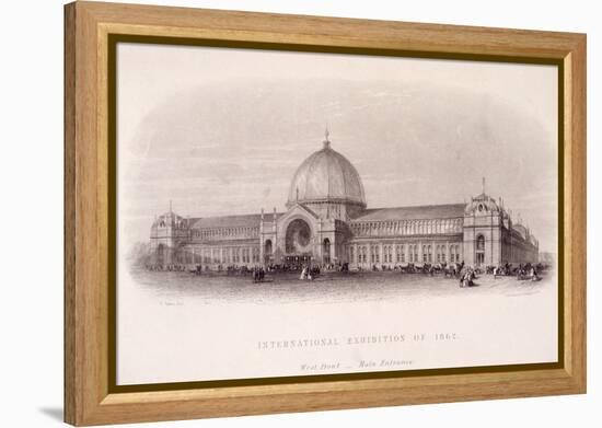 Cromwell Road, Kensington, London, 1862-John Le Keux-Framed Premier Image Canvas