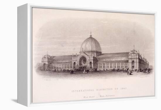 Cromwell Road, Kensington, London, 1862-John Le Keux-Framed Premier Image Canvas