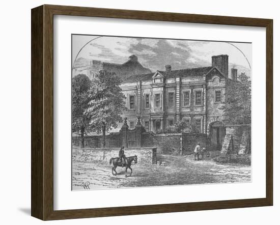 'Cromwell's House, Highgate', 1890-Unknown-Framed Giclee Print