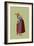 Crone from Gap Carries an Umbrella-Elizabeth Whitney Moffat-Framed Art Print