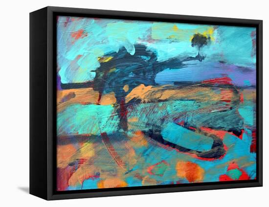 Crookbarrow Hill II-Paul Powis-Framed Premier Image Canvas