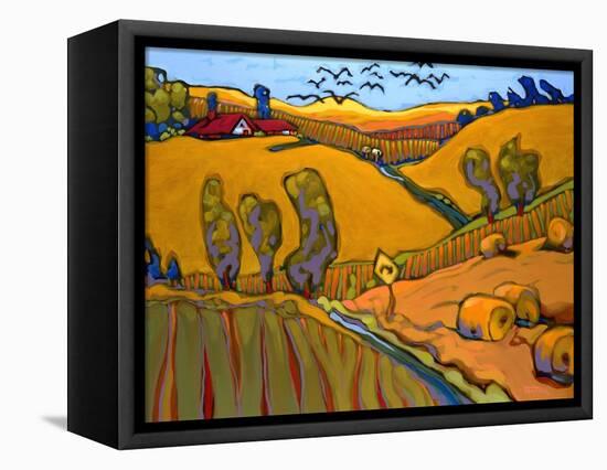 Crooked Poplar-Don Tiller-Framed Premier Image Canvas