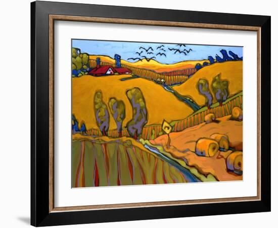 Crooked Poplar-Don Tiller-Framed Giclee Print