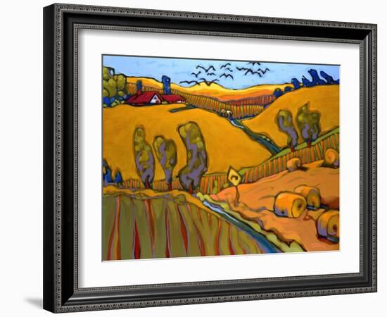 Crooked Poplar-Don Tiller-Framed Giclee Print