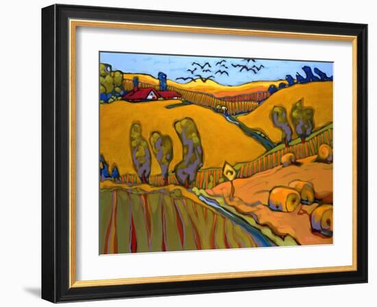 Crooked Poplar-Don Tiller-Framed Giclee Print