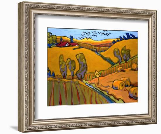 Crooked Poplar-Don Tiller-Framed Giclee Print