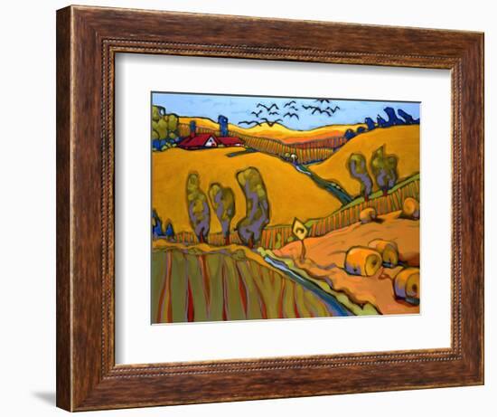 Crooked Poplar-Don Tiller-Framed Giclee Print