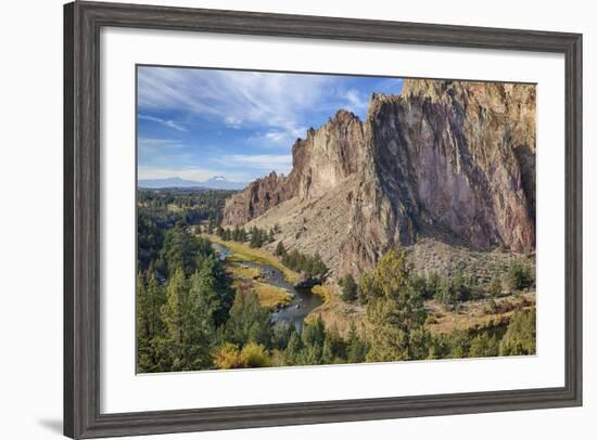 Crooked River, Smith Rock State Park, Oregon, USA-Jamie & Judy Wild-Framed Photographic Print