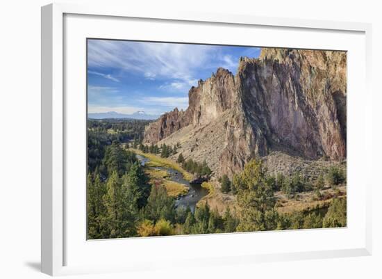 Crooked River, Smith Rock State Park, Oregon, USA-Jamie & Judy Wild-Framed Photographic Print