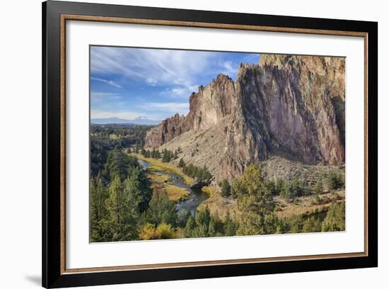 Crooked River, Smith Rock State Park, Oregon, USA-Jamie & Judy Wild-Framed Photographic Print