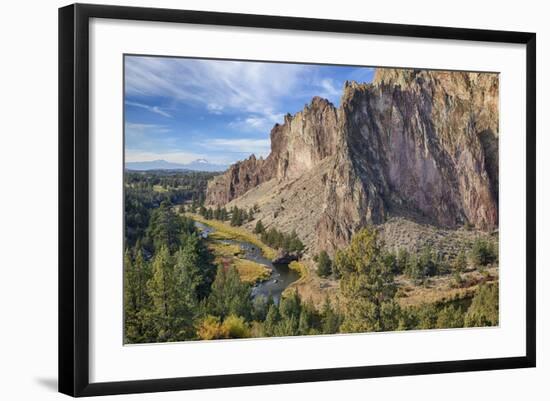 Crooked River, Smith Rock State Park, Oregon, USA-Jamie & Judy Wild-Framed Photographic Print