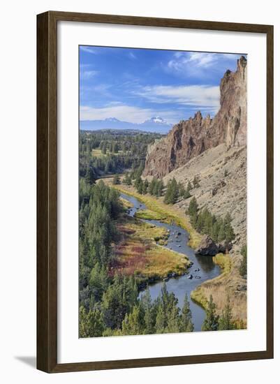 Crooked River, Smith Rock State Park, Oregon, USA-Jamie & Judy Wild-Framed Photographic Print