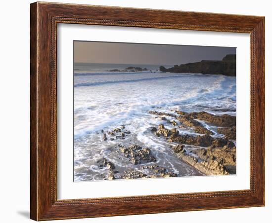 Crooklets Beach, Bude, Cornwall, England, United Kingdom, Europe-Jeremy Lightfoot-Framed Photographic Print