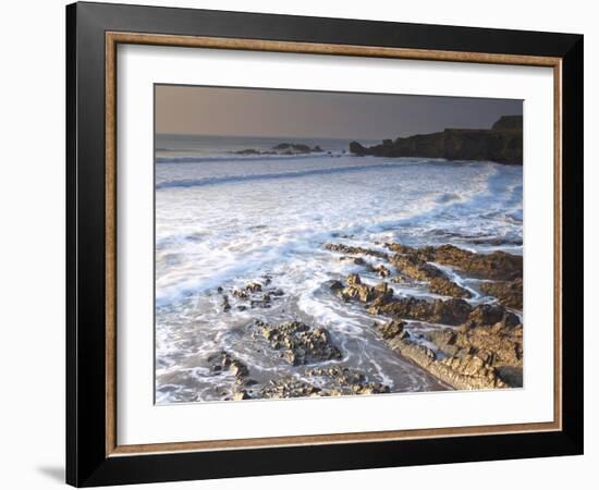 Crooklets Beach, Bude, Cornwall, England, United Kingdom, Europe-Jeremy Lightfoot-Framed Photographic Print