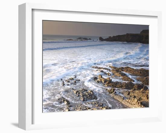 Crooklets Beach, Bude, Cornwall, England, United Kingdom, Europe-Jeremy Lightfoot-Framed Photographic Print