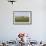 Crop Duster Airplane Spraying Farm Field Near Mott, North Dakota, USA-Chuck Haney-Framed Photographic Print displayed on a wall