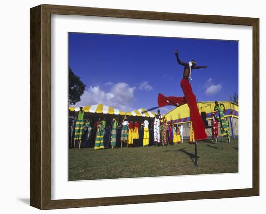 Crop over Carnival, Bridgetown, Barbados, Caribbean-Greg Johnston-Framed Photographic Print