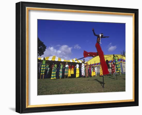 Crop over Carnival, Bridgetown, Barbados, Caribbean-Greg Johnston-Framed Photographic Print