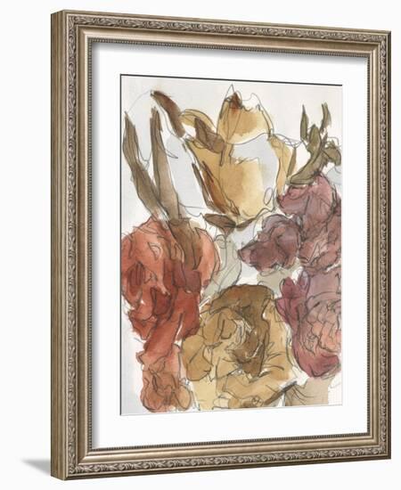 Cropped Floral Arrangement I-Ethan Harper-Framed Art Print