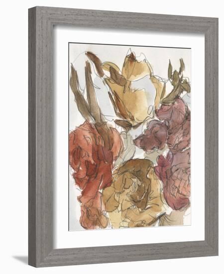 Cropped Floral Arrangement I-Ethan Harper-Framed Art Print