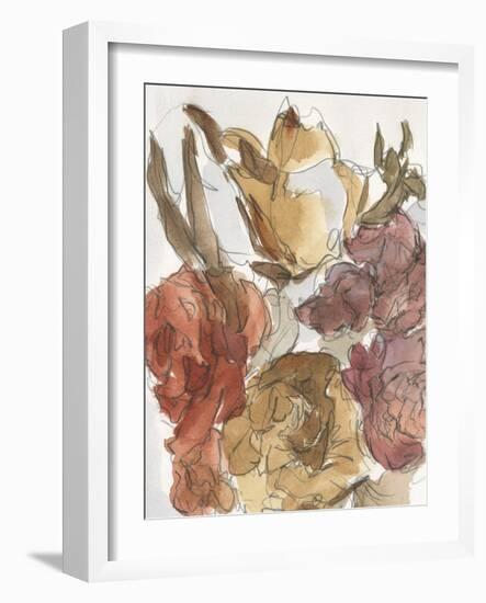 Cropped Floral Arrangement I-Ethan Harper-Framed Art Print