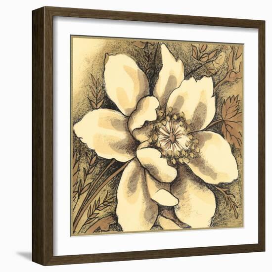 Cropped Golden Elegance I-Megan Meagher-Framed Art Print