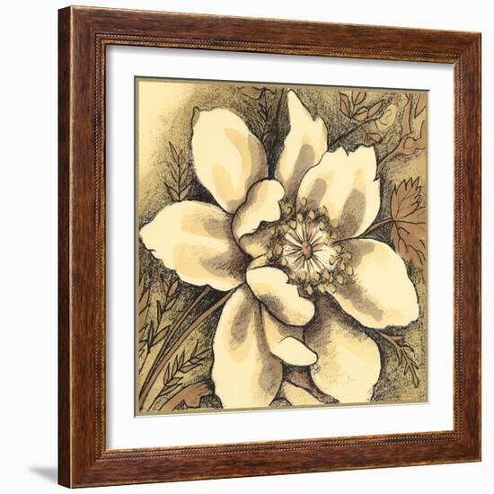 Cropped Golden Elegance I-Megan Meagher-Framed Art Print