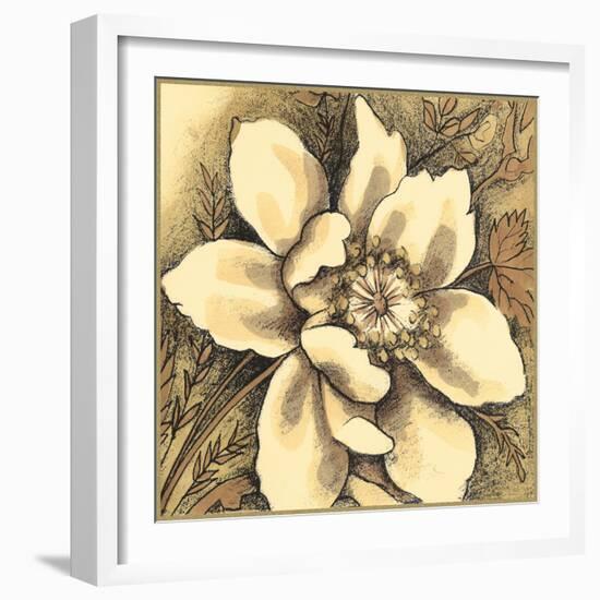 Cropped Golden Elegance I-Megan Meagher-Framed Art Print