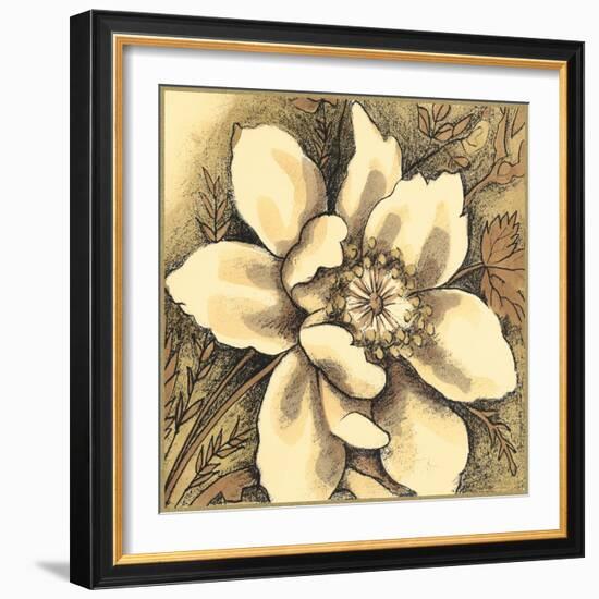 Cropped Golden Elegance I-Megan Meagher-Framed Art Print