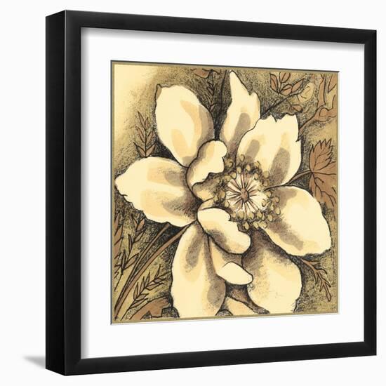 Cropped Golden Elegance I-Megan Meagher-Framed Art Print