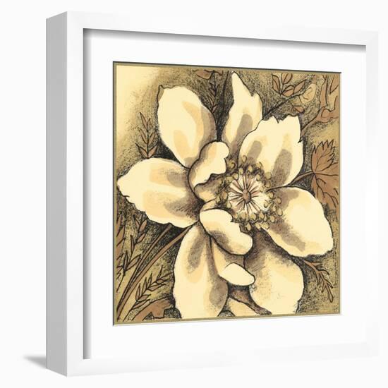 Cropped Golden Elegance I-Megan Meagher-Framed Art Print