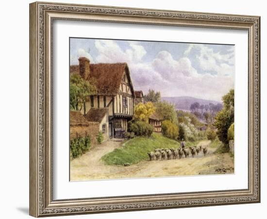 Cropthorne, Near Evesham, Worcester-Alfred Robert Quinton-Framed Giclee Print