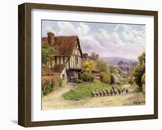 Cropthorne, Near Evesham, Worcester-Alfred Robert Quinton-Framed Giclee Print