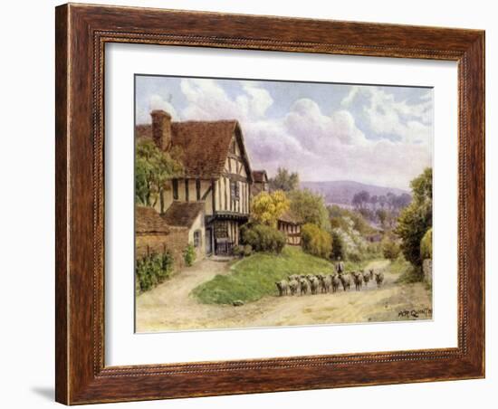 Cropthorne, Near Evesham, Worcester-Alfred Robert Quinton-Framed Giclee Print