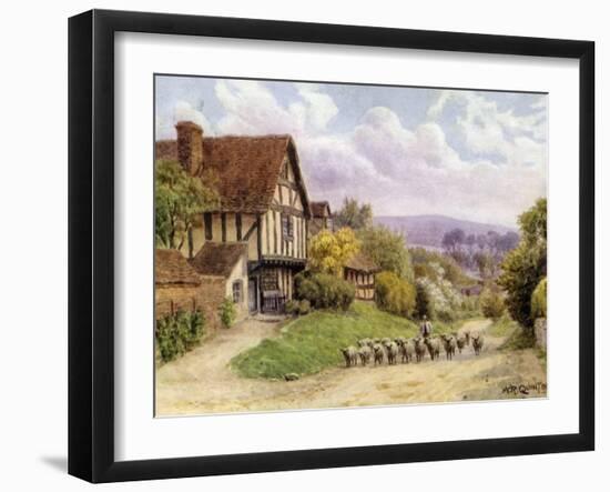 Cropthorne, Near Evesham, Worcester-Alfred Robert Quinton-Framed Giclee Print