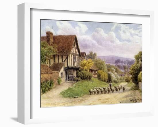 Cropthorne, Near Evesham, Worcester-Alfred Robert Quinton-Framed Giclee Print